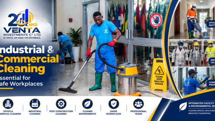 Industrial and Commercial Cleaning: Essential for Safe Workplaces